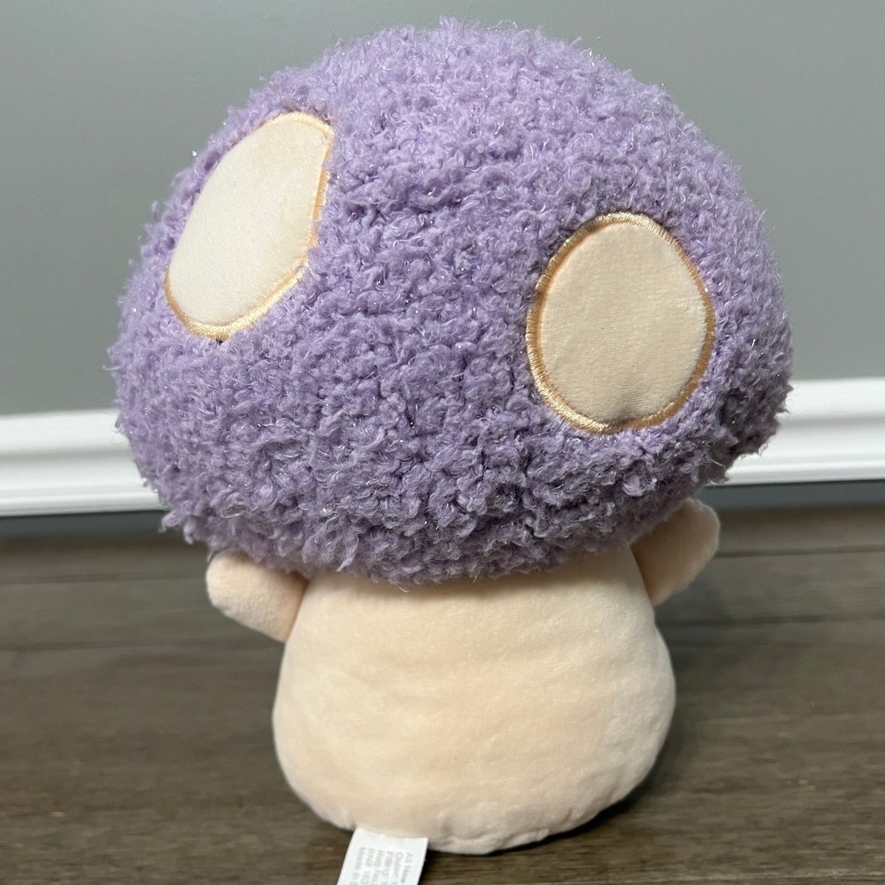Kawaii Style Purple Mushroom Plush - Picture 3 of 5